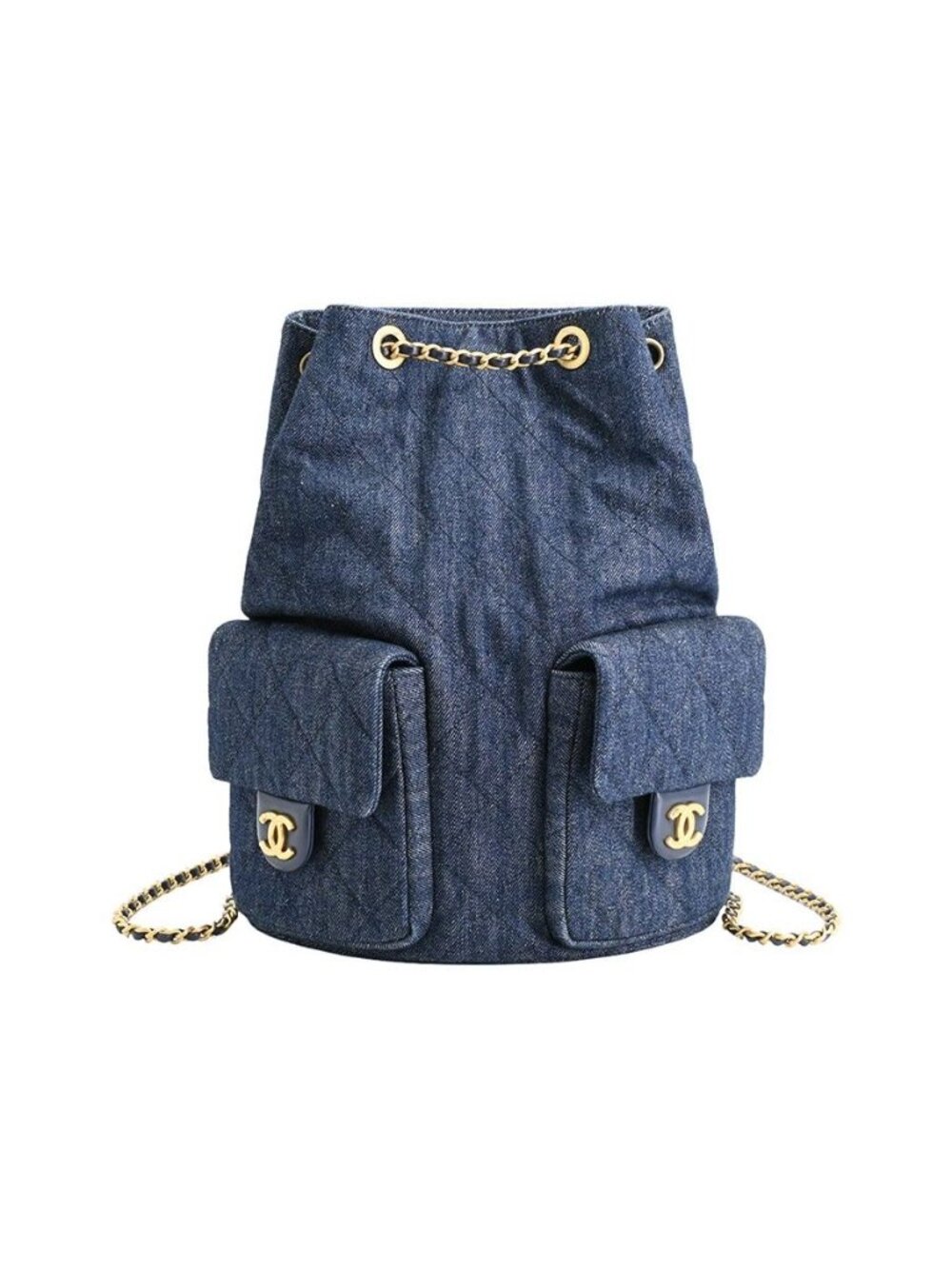 Chanel Backpack Blue